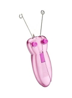 Buy Facial Hair Removal Device Pink in Saudi Arabia