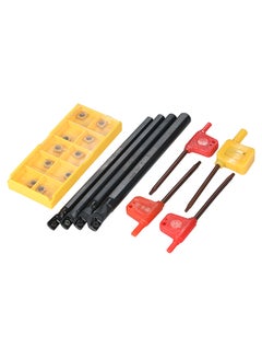 Buy 18-Piece Carbide Insert Turning Tool Set Multicolour in Saudi Arabia