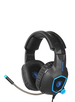 Buy SA-818 Wired Over-Ear Gaming Headset With Mic in UAE