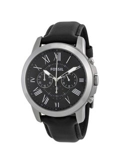 Buy Men's Grant Chronograph Watch FS4812 - 44 mm - Black in Egypt