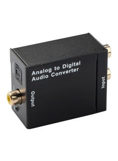 اشتري Analog To Digital Audio Converter أسود في الامارات