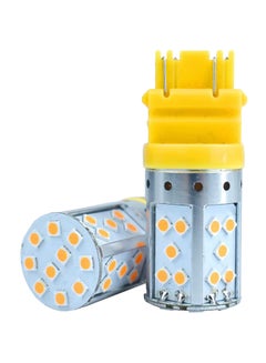 Buy 2-Piece Indicator Yellow LED Lamp - V60-H13 in UAE