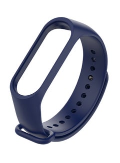 Buy Replacement Watch Band For Xiaomi Mi Band 4 Navy Blue in Saudi Arabia