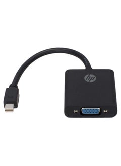 اشتري Mini Display Port To VGA Adaptor Black/Silver في مصر