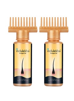 Buy 2-Piece Bhringa Hair Oil 100ml in UAE