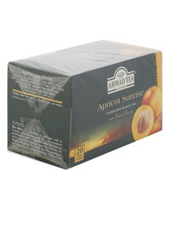 Buy Apricot Sunrise Flavored Black Tea 20 Bags 2g in UAE