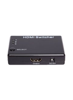 Buy 3 Port HDMI Splitter With Remote Controller Black/Silver in Egypt