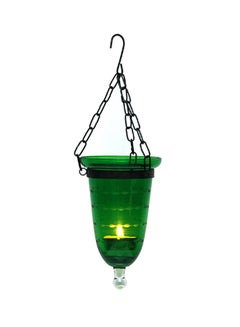 Buy Ramadan Hanging Candle Lamp Lantern Green 10cm in UAE