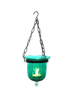 Buy Ramadan Hanging Candle Lantern Lamp Green 10cm in UAE