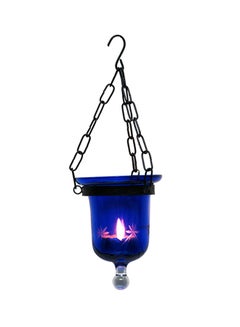 اشتري Hanging Candle Lamp Blue 10centimeter في الامارات