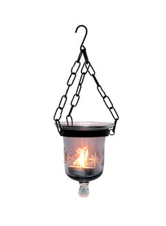 Buy Hanging Candle Lamp Grey 10cm in UAE