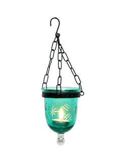 Buy Hanging Candle Lamp Light Green 10centimeter in UAE