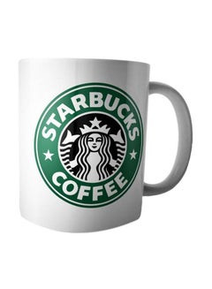 Buy Starbucks Printed Mug White/Green Standard in Saudi Arabia