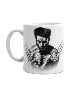 Buy Wolverine Printed Mug White/Black in Egypt