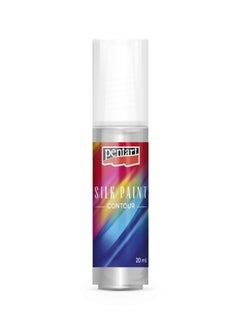 Buy Silk Paint Contour Silver 20ml in UAE