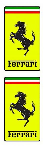 Buy 2-Piece Decorative Car Sticker in Egypt