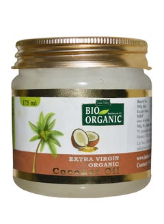 Buy Bio Organic Extra Virgin Coconut Oil White 175ml in UAE