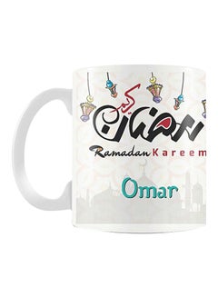 Buy Ramadan Printed Mug White/Black/Red in Egypt