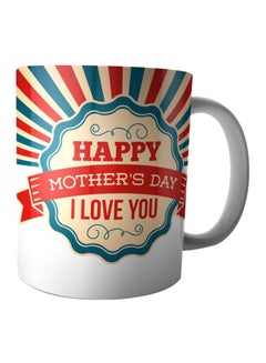 Buy Mother's Day Printed Mug White/Blue/Red in Egypt