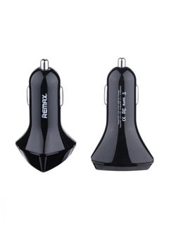 Buy Micro USB Car Mobile Charger Black/Silver in UAE