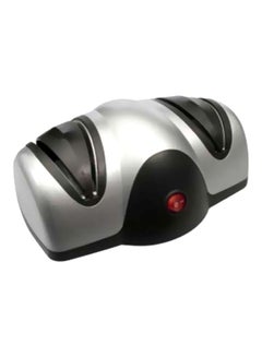 Buy Plastic Knife Sharpener Silver/Black in UAE