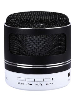 Buy Portable Mini Bluetooth Speaker Black/White in UAE