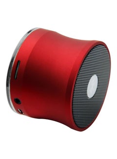 Buy Bluetooth Super Bass Portable Speaker Red/Black in UAE