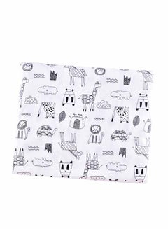 Buy Baby's Blanket cotton White 78x94cm in UAE