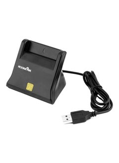 Buy USB Smart Card Reader Black in UAE