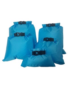 Buy 5-Piece Waterproof Storage Dry Bag Set in UAE