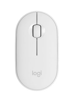 Buy Pebble Wireless Optical Mouse White in UAE
