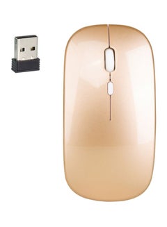 Buy M80 Wireless Optical Mouse Gold in UAE