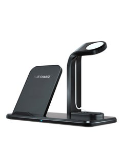 Buy 3-In-1 Wireless Charger Black in UAE