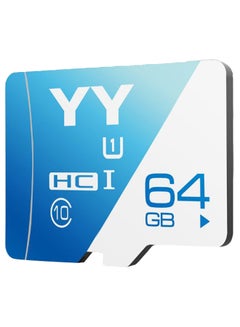 Buy Micro SD TF Flash Memory Card Blue/White in UAE