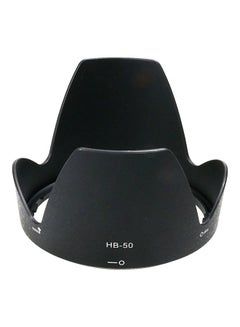 Buy PVC HB-50 Lens Hood Shade For Nikon Camera Black in Saudi Arabia