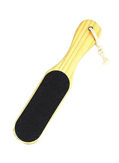 Buy Double Sided Wood Foot Rasp Foot File And Callus Remover Red/Black in Egypt