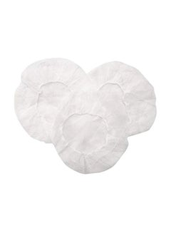 اشتري Pack Of 100 Shower Cap Set White في الامارات