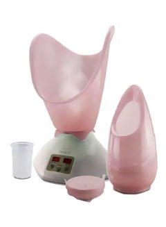 Buy Electric Sauna Face Steamer White/Pink in Saudi Arabia