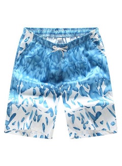 Buy Sports Loose Breathable Swimming Short M in UAE