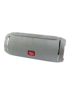 Buy TG116 Portable Bluetooth Speaker Grey/Silver in Saudi Arabia