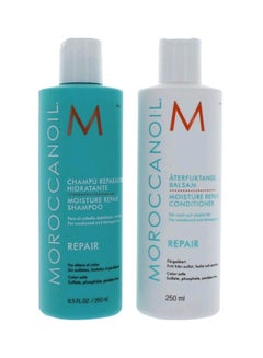 Buy 2-Piece Moisture Repair Shampoo And Conditioner 250ml in UAE