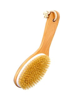 Buy Pack Of 2 Dry And Wet Body Brush Brown in Saudi Arabia