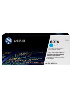 Buy 651A Print Cartridge For Laserjet Cyan in UAE
