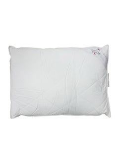 Buy Premier Feather Pillow Cotton White 50x70centimeter in UAE