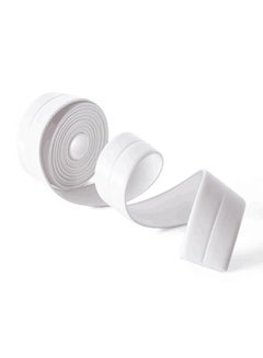 Buy Waterproof Tape Wall Sticker White 4x3.8centimeter in Saudi Arabia