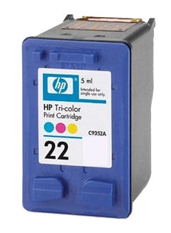 Buy 22 Tri-Colour Ink Cartridge Multicolour in UAE