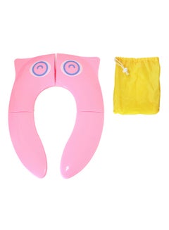 Buy Cartoon Owl Smile Foldable Toilet Potty Training Seat in Saudi Arabia