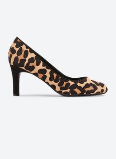 dune leopard heels