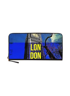 Buy London Big Ben Classic Zip Wallet Multicolour in UAE