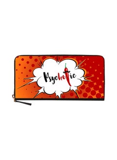 Buy Psychotic Classic Zip Wallet Multicolour in UAE